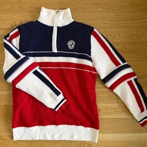 Les Arcs Vintage Style Olympic Ski Sweater